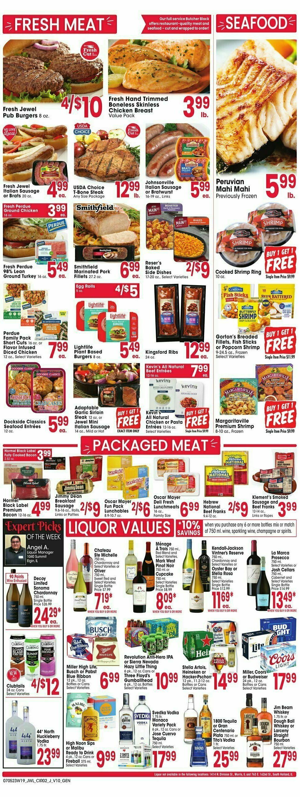 Jewel Osco Weekly Ad from July 5
