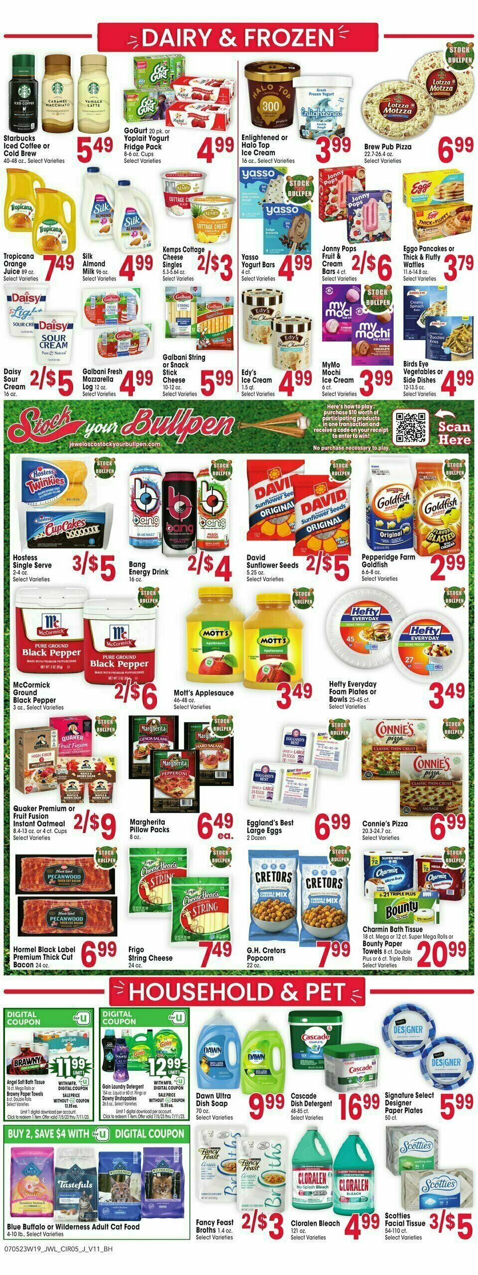 Jewel Osco Weekly Ad from July 5