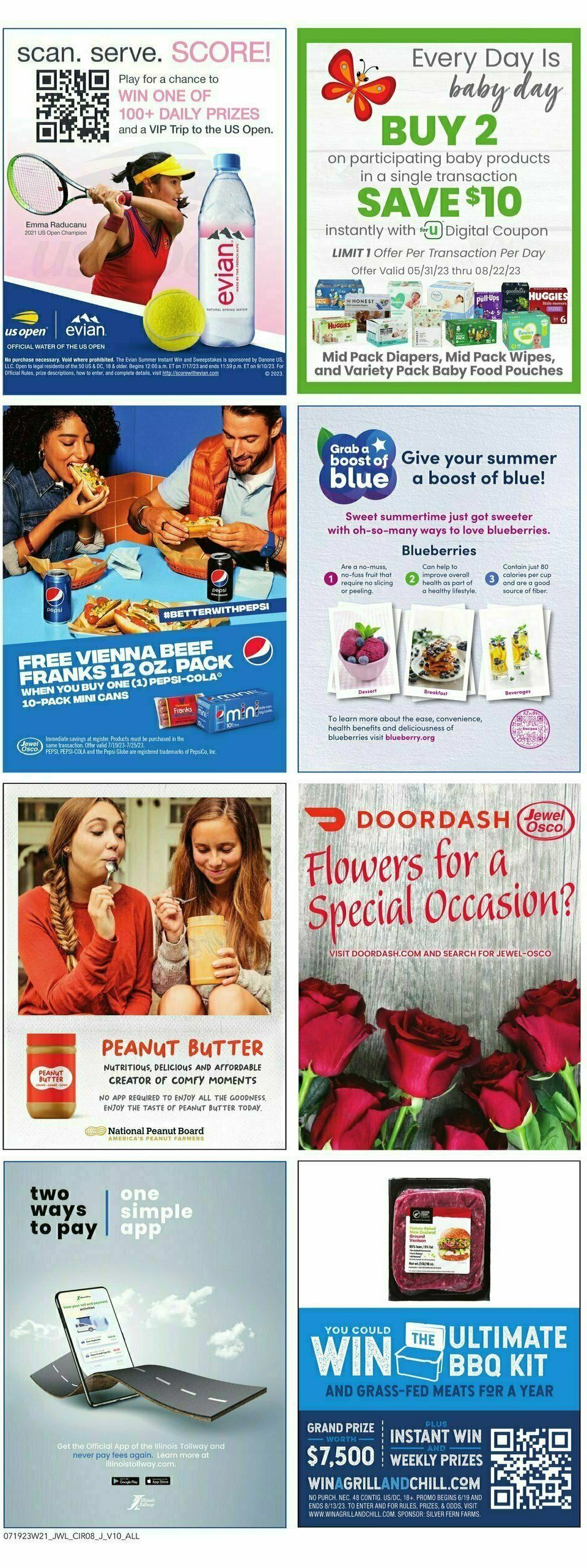 Jewel Osco Weekly Ad from July 19