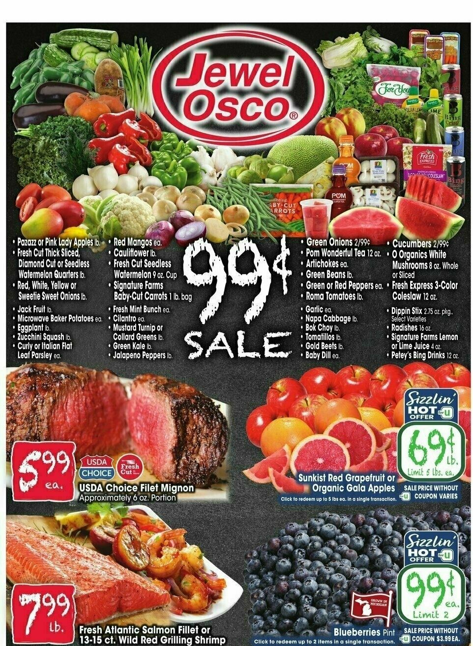 Jewel Osco Weekly Ad from August 16