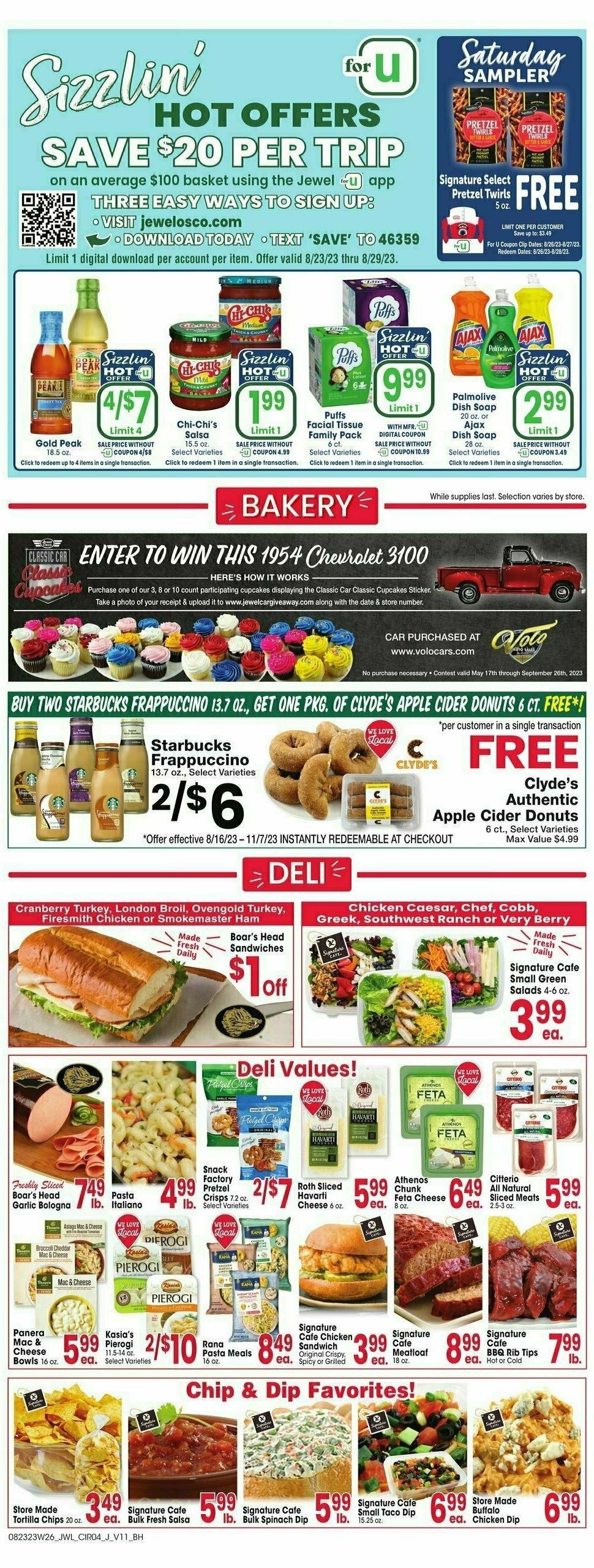 Jewel Osco Weekly Ad from August 23