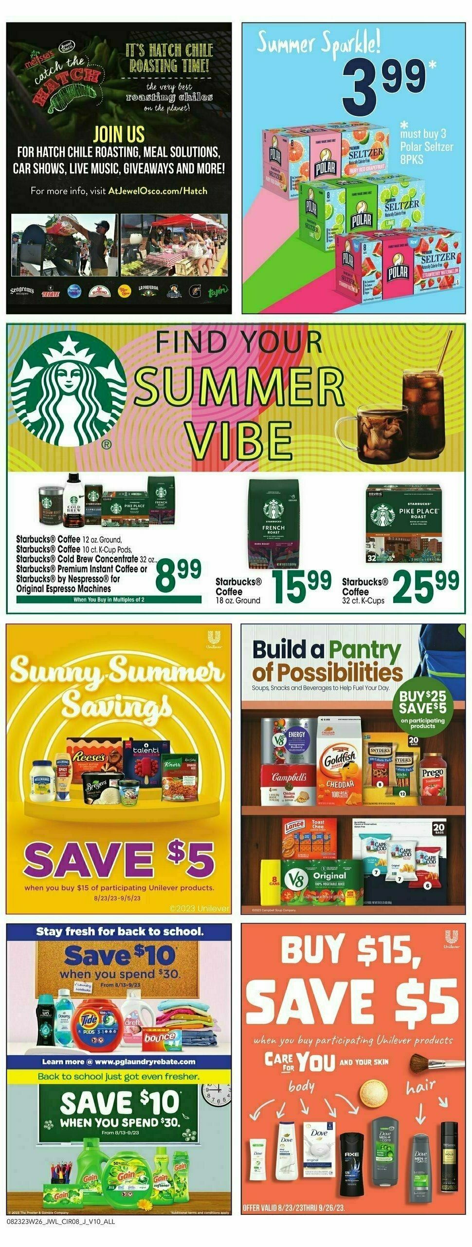 Jewel Osco Weekly Ad from August 23
