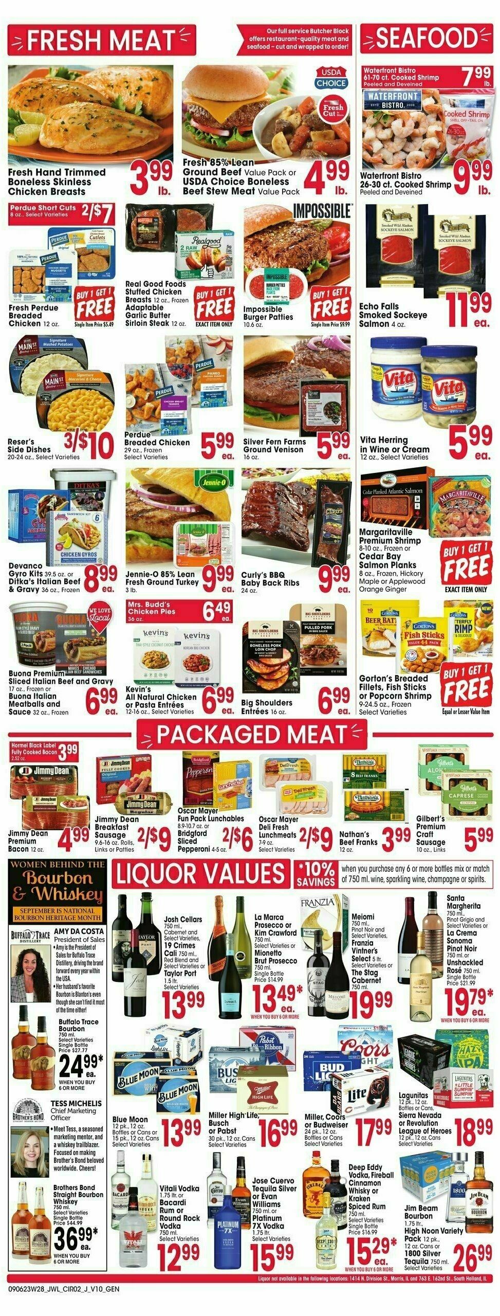 Jewel Osco Weekly Ad from September 6