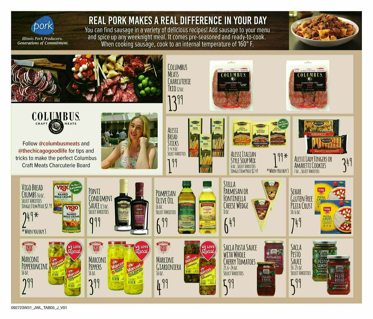 Jewel Osco Specialty Publication Weekly Ad from September 27