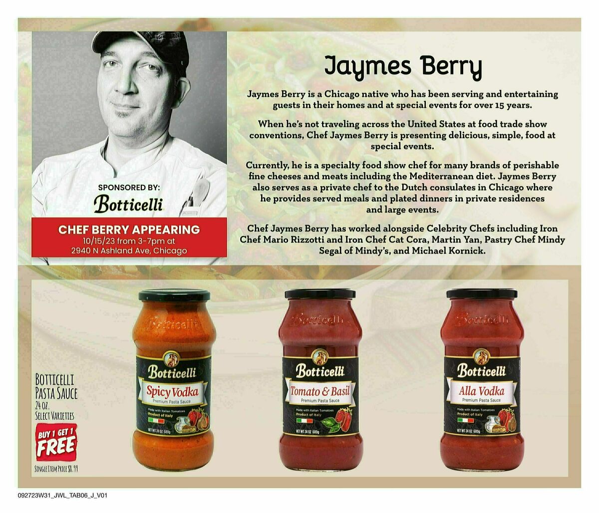 Jewel Osco Specialty Publication Weekly Ad from September 27