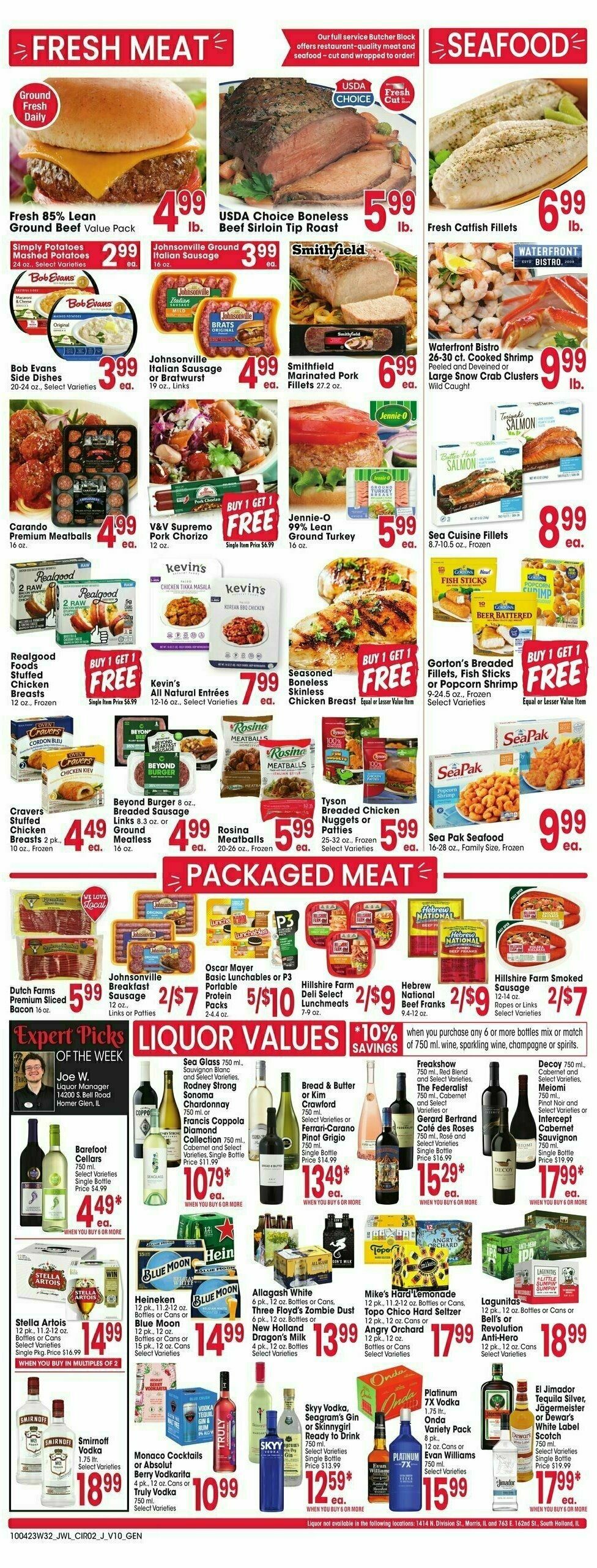 Jewel Osco Weekly Ad from October 4