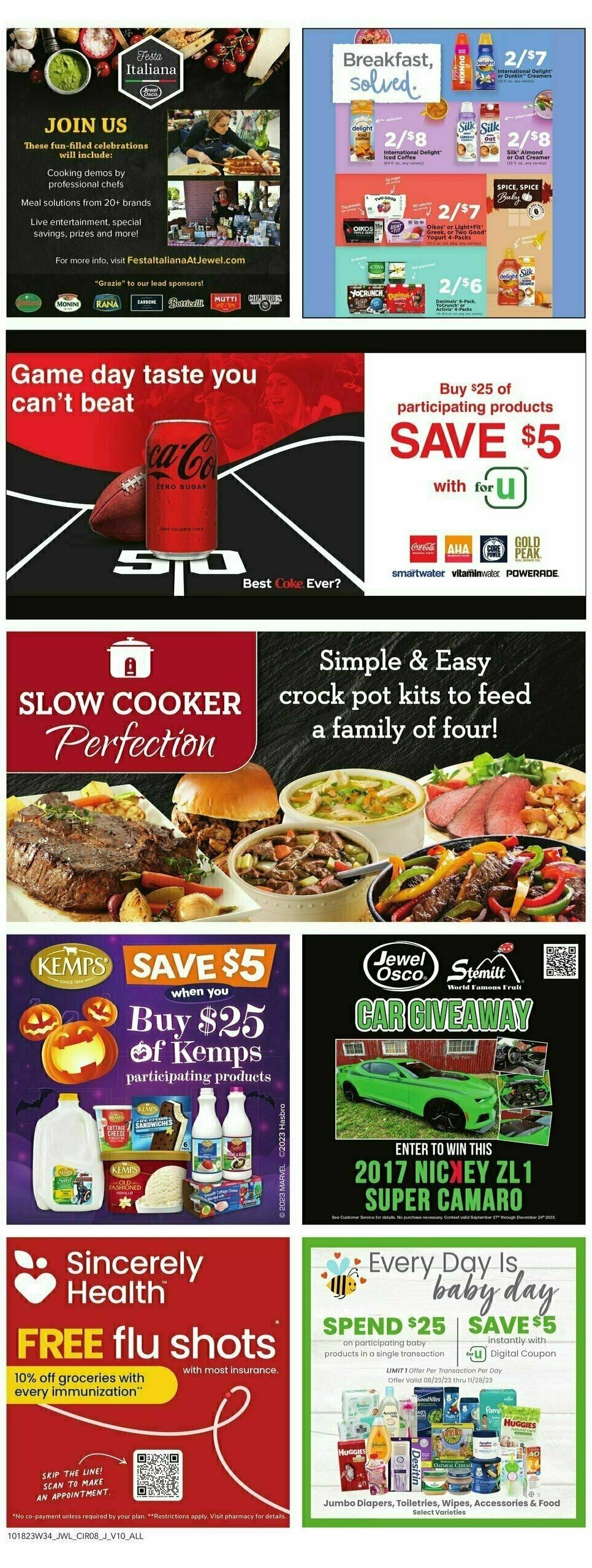 Jewel Osco Weekly Ad from October 18