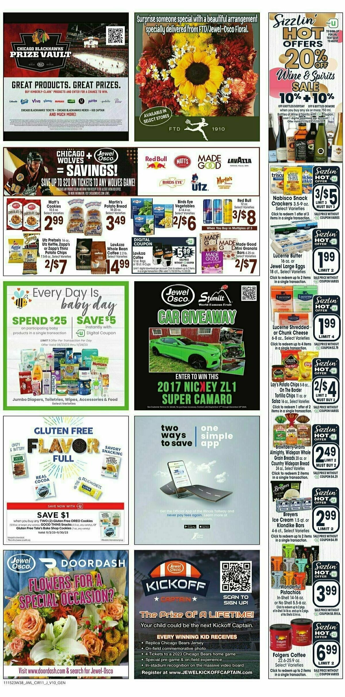 Jewel Osco Weekly Ad from November 15