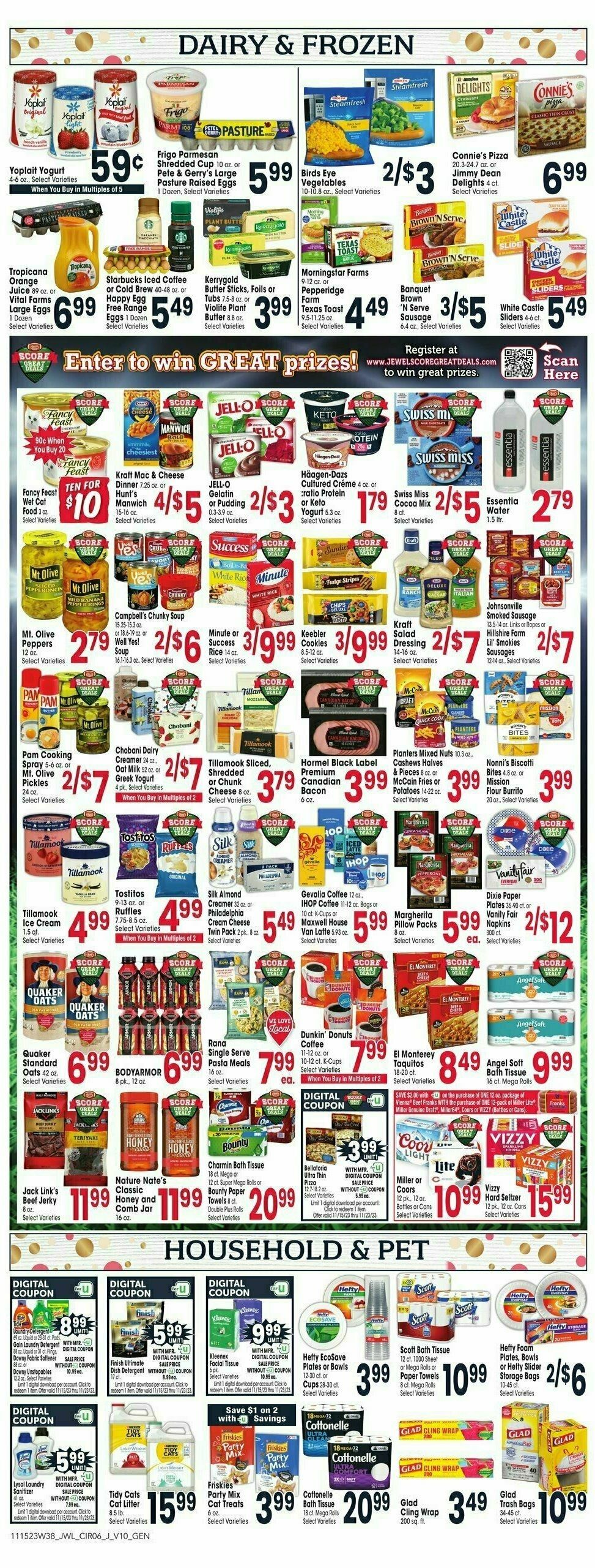 Jewel Osco Weekly Ad from November 15
