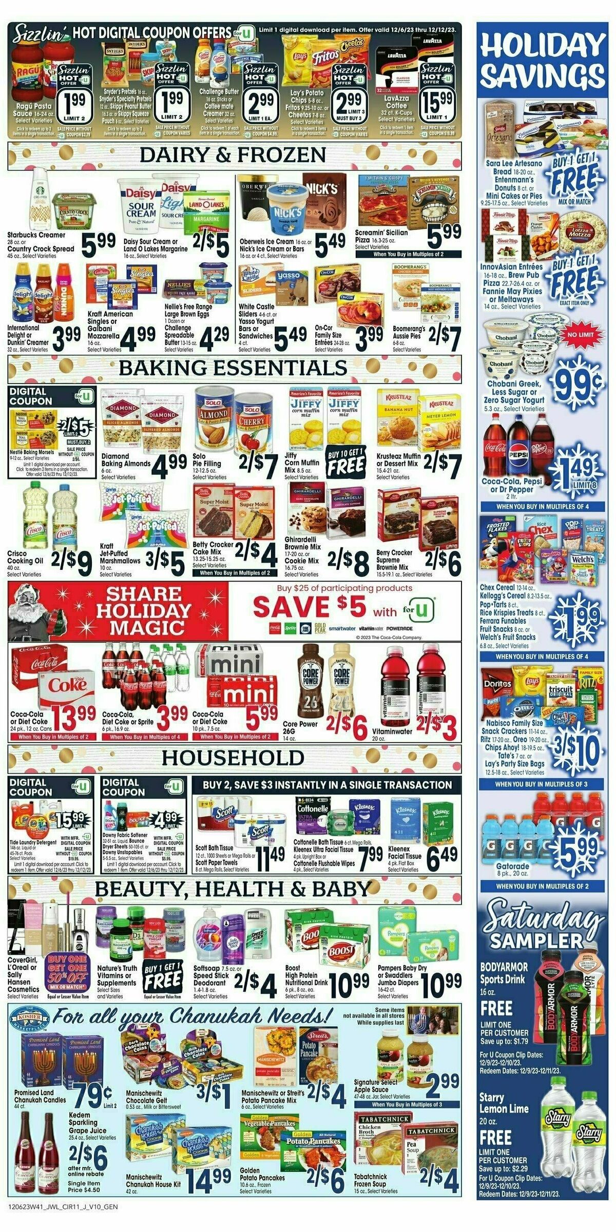 Jewel Osco Weekly Ad from December 6