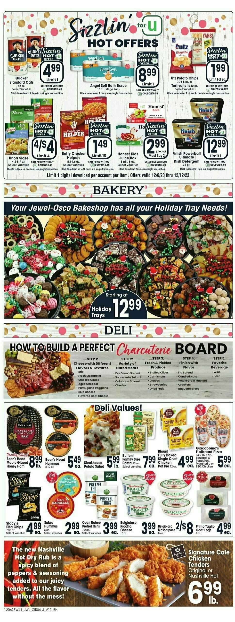 Jewel Osco Weekly Ad from December 6