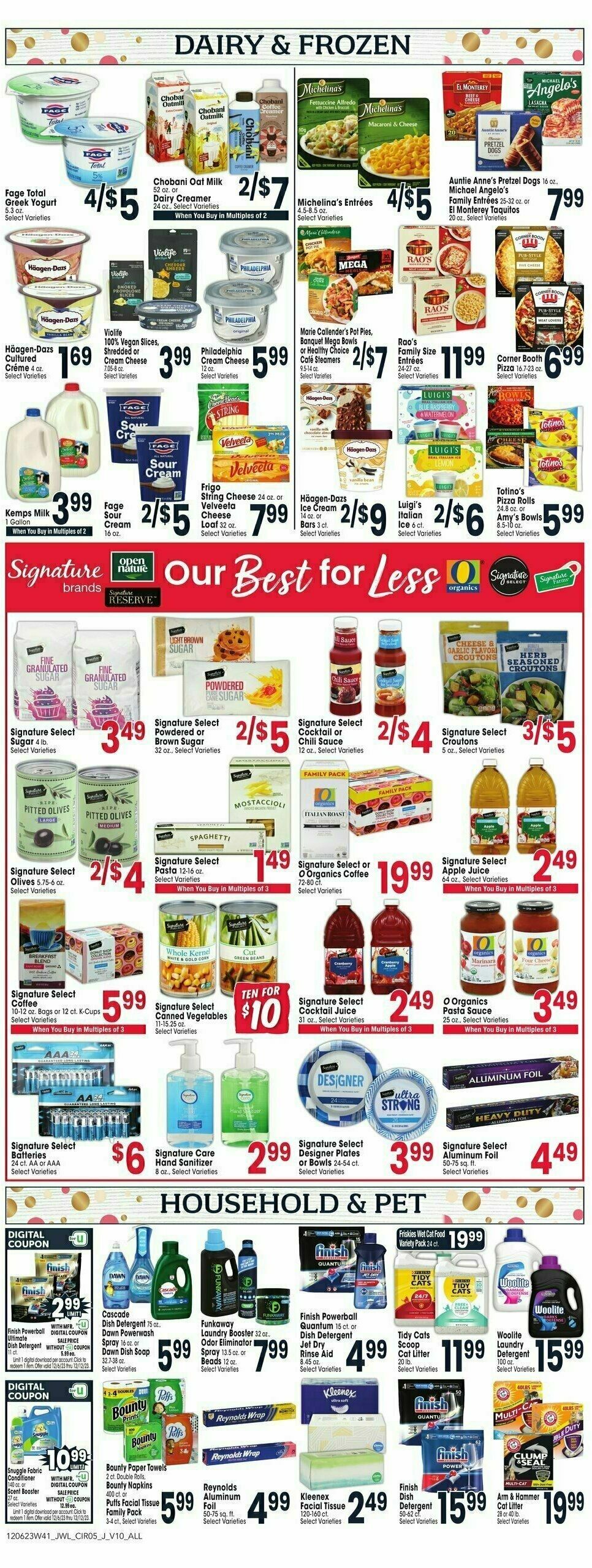 Jewel Osco Weekly Ad from December 6