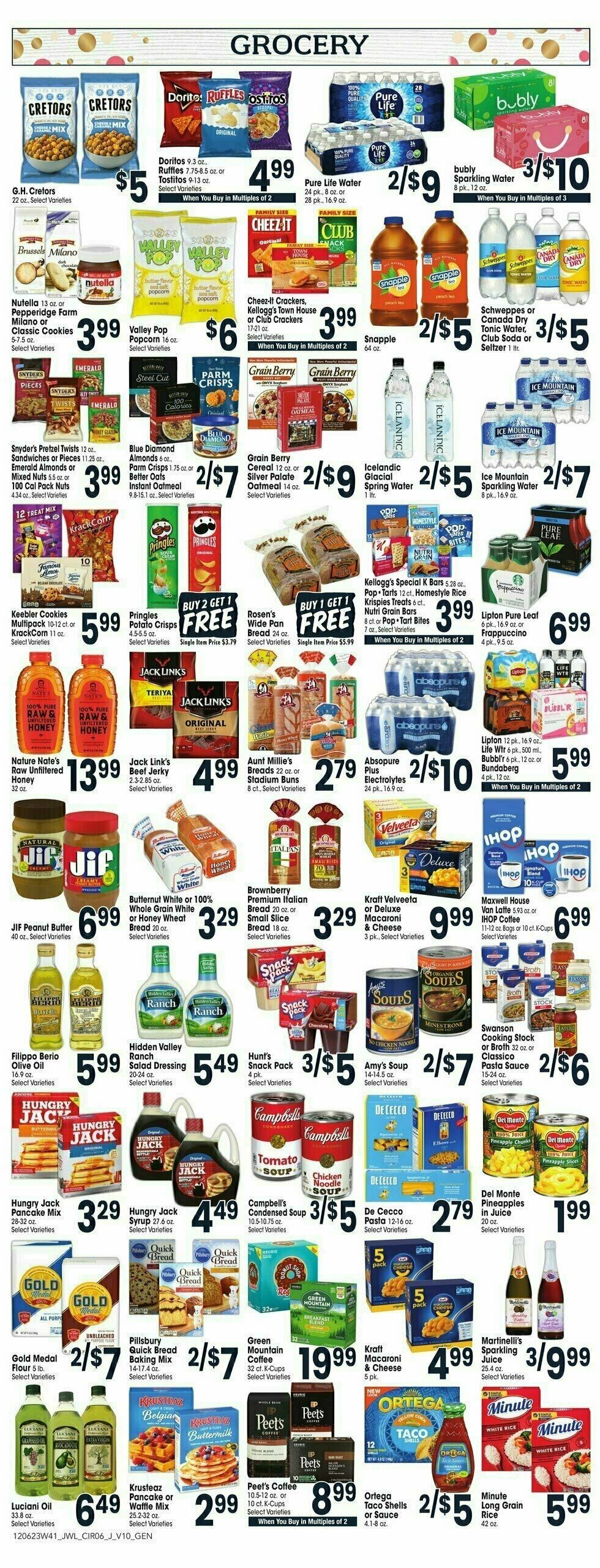 Jewel Osco Weekly Ad from December 6
