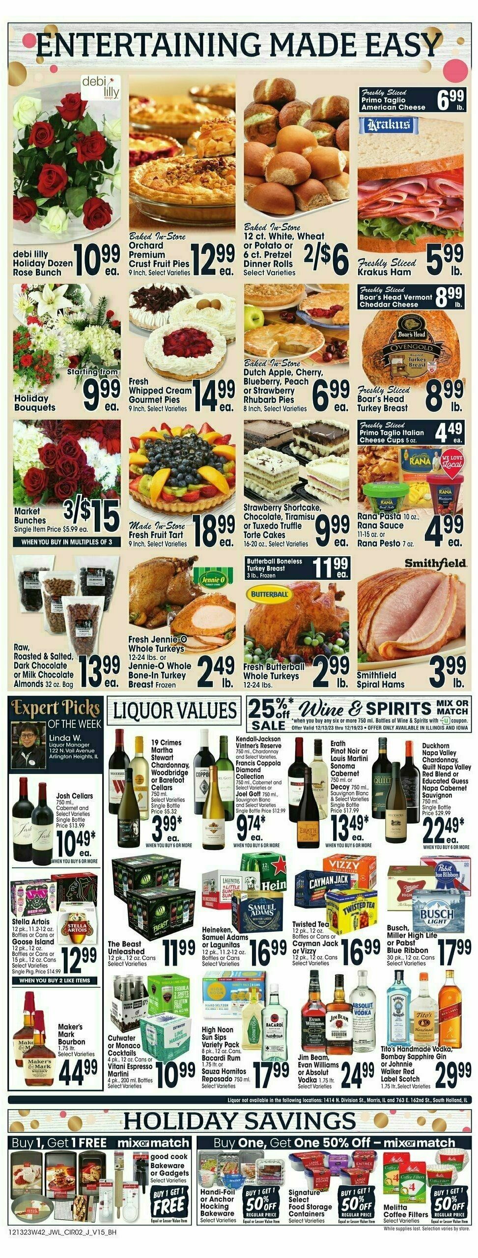 Jewel Osco Weekly Ad from December 13