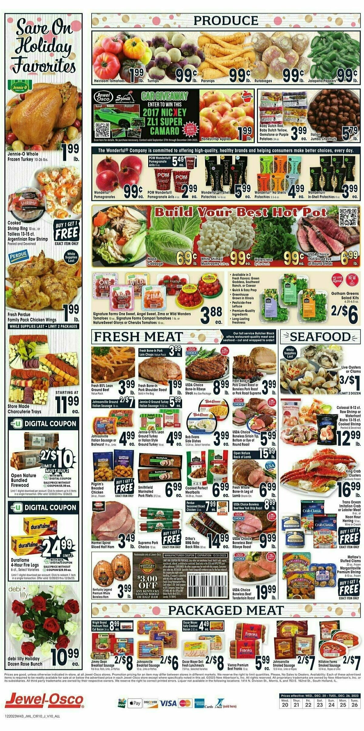 Jewel Osco Weekly Ad from December 20