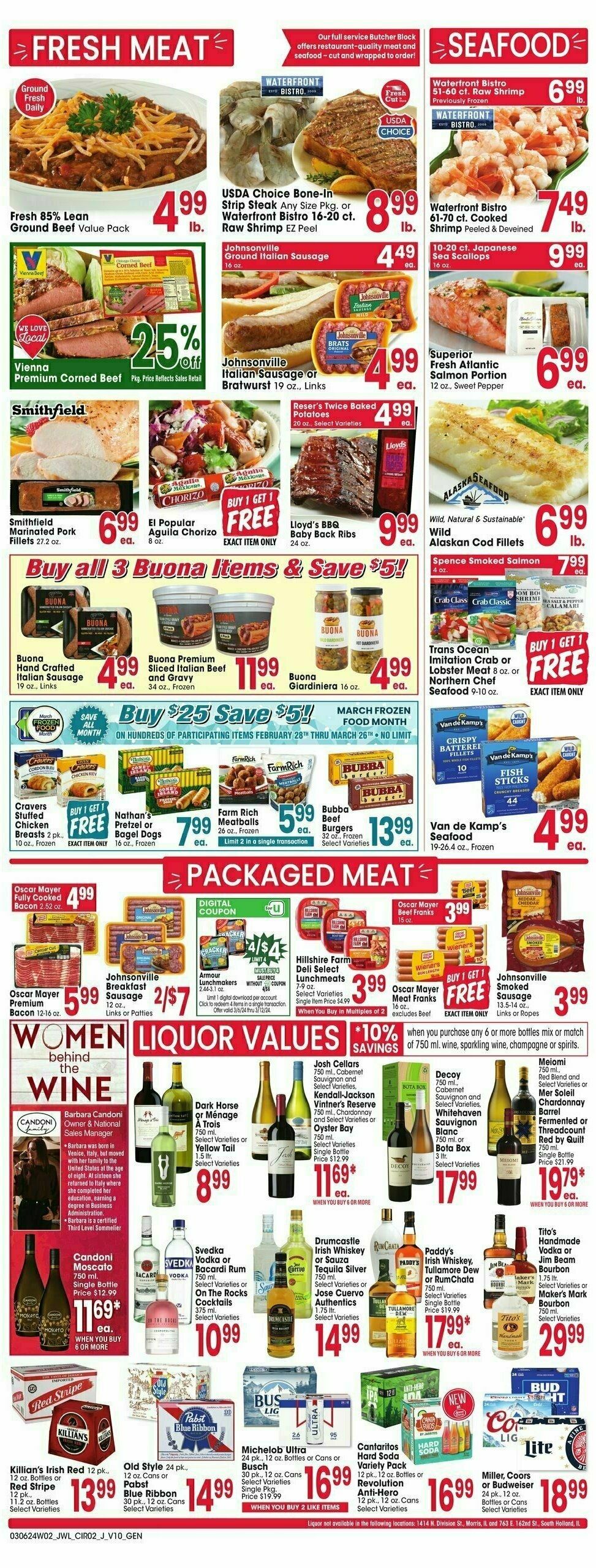Jewel Osco Weekly Ad from March 6