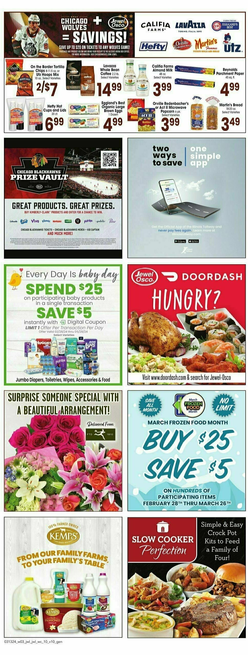 Jewel Osco Weekly Ad from March 13