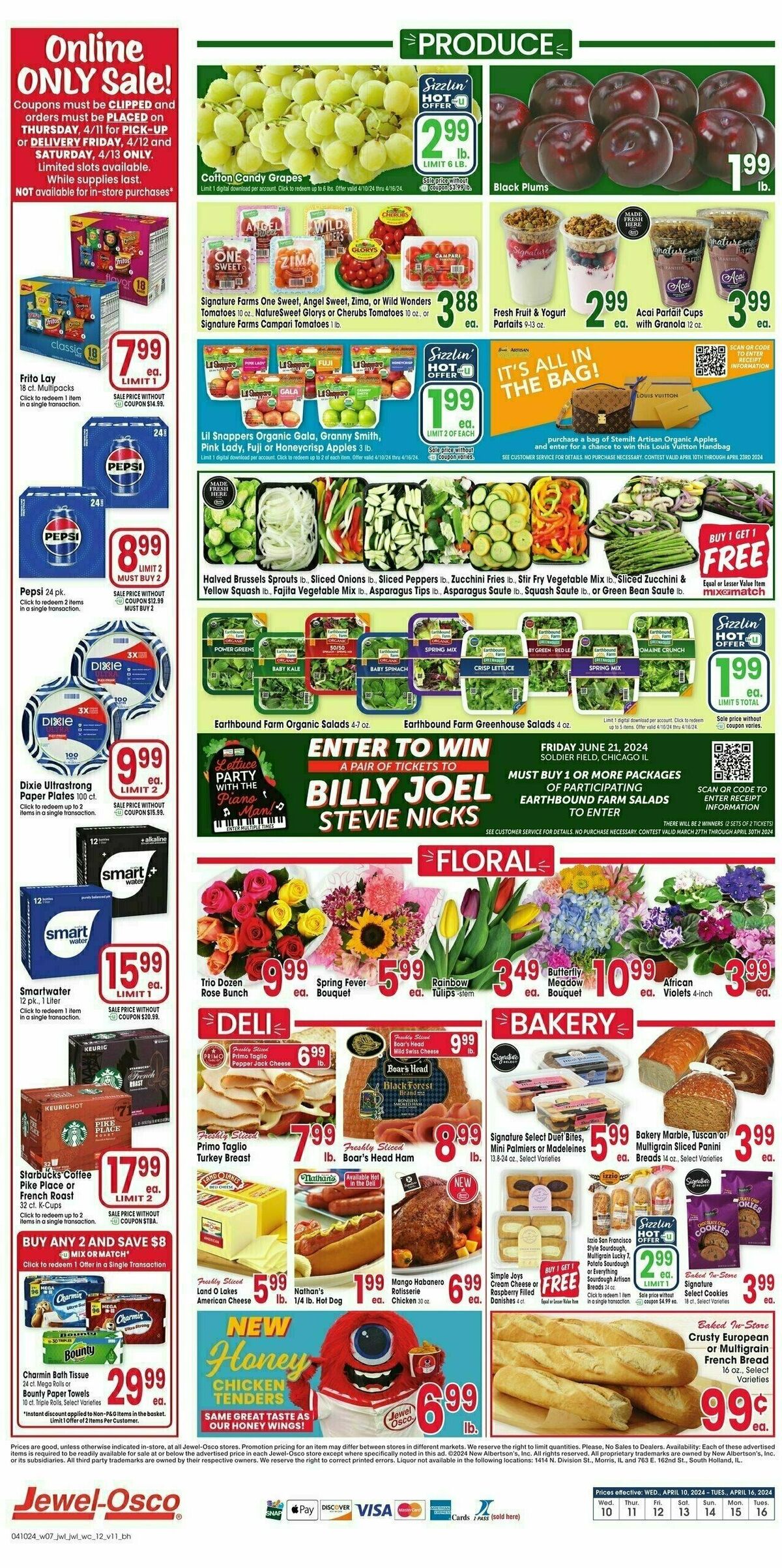 Jewel Osco Weekly Ad from April 10