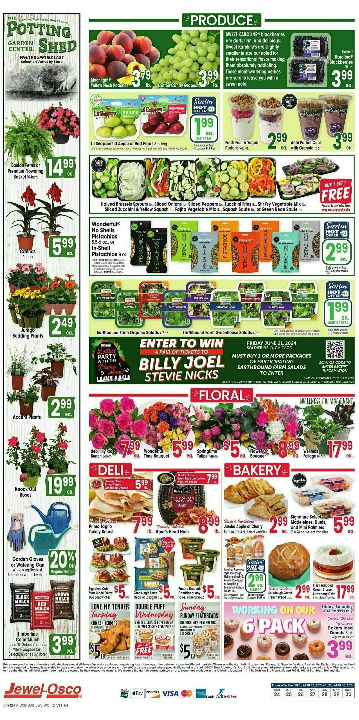Jewel Osco Weekly Ad from April 24