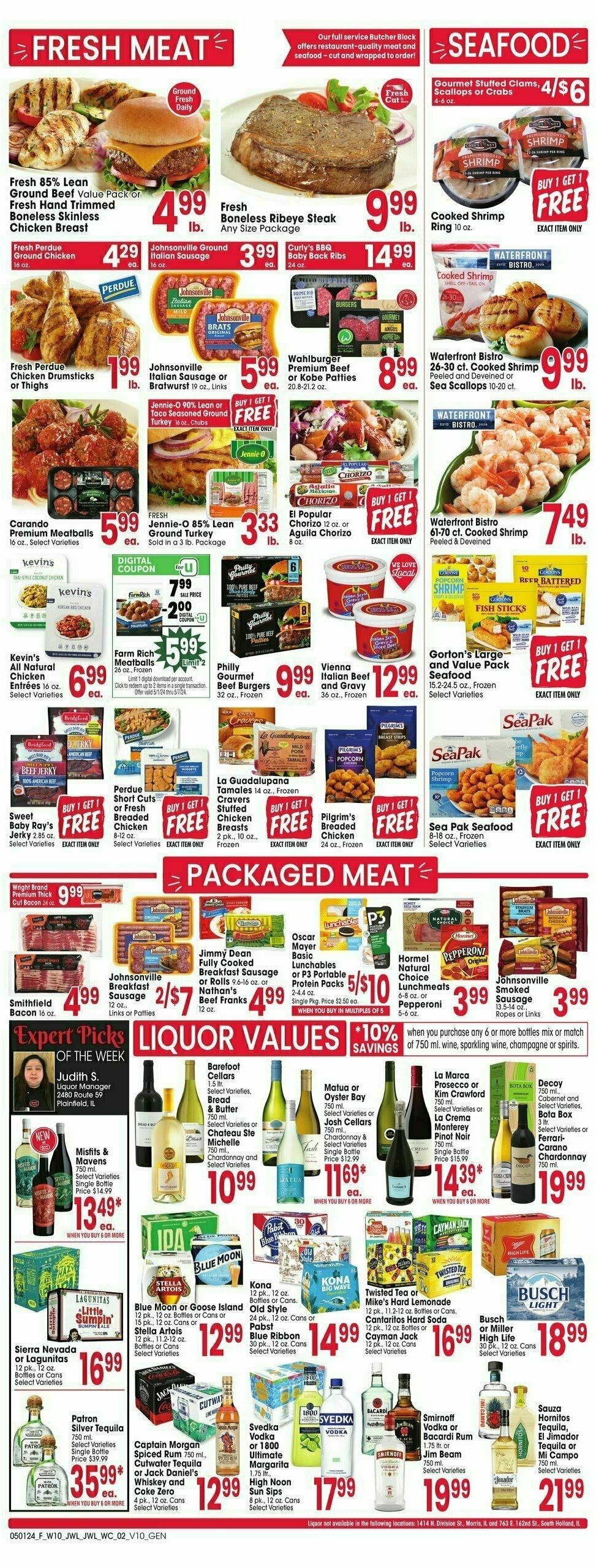 Jewel Osco Weekly Ad from May 1