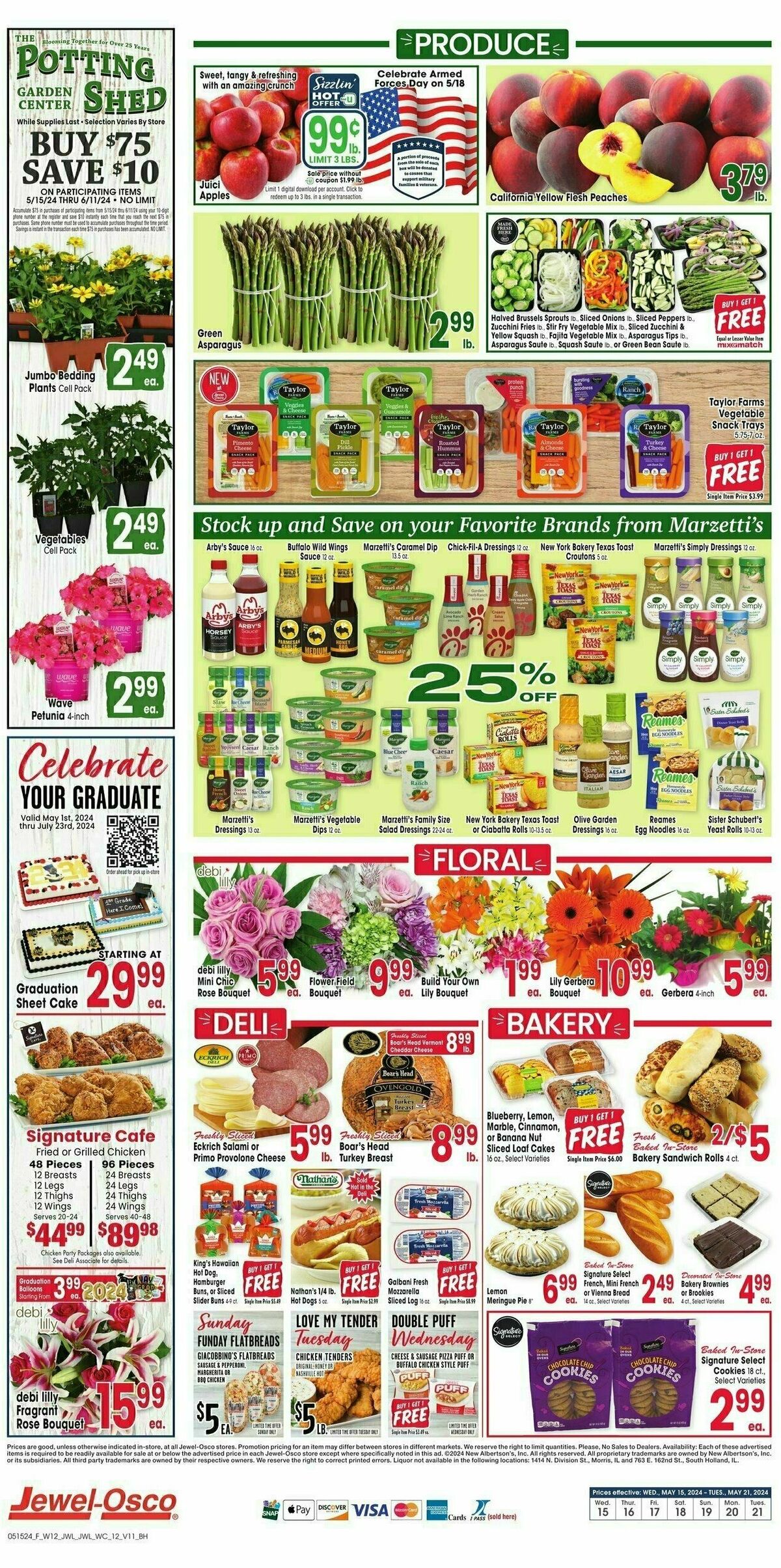 Jewel Osco Weekly Ad from May 15
