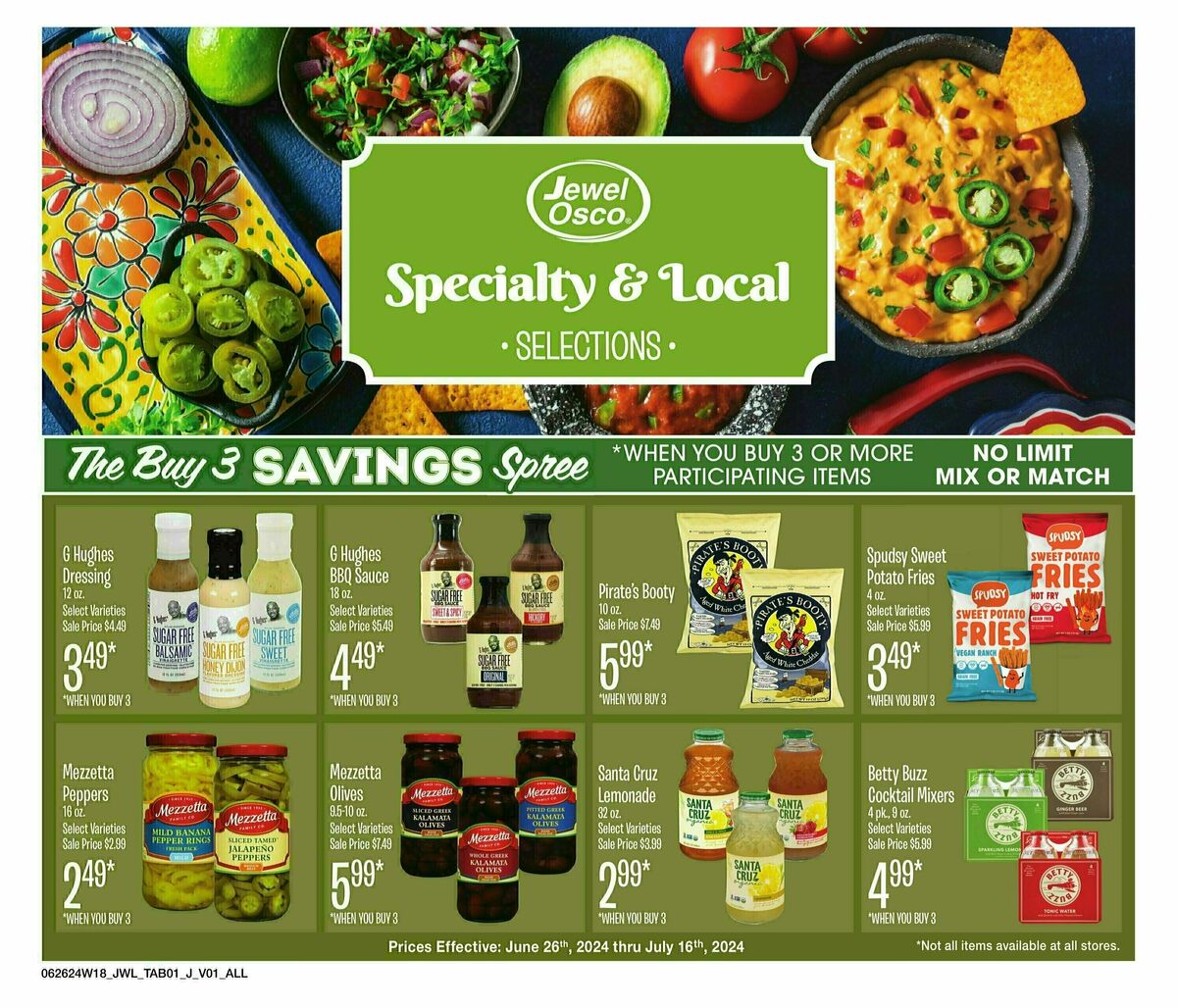 Jewel Osco Weekly Ad from June 26