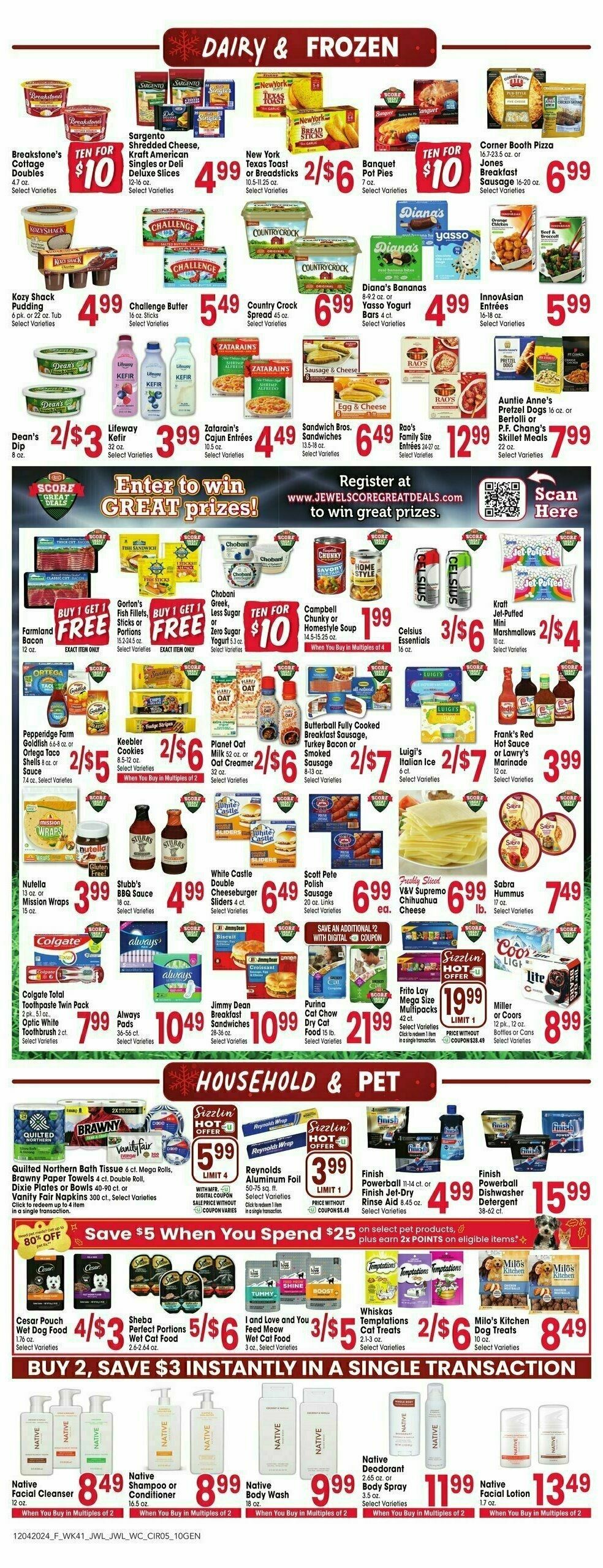 Jewel Osco Weekly Ad from December 4
