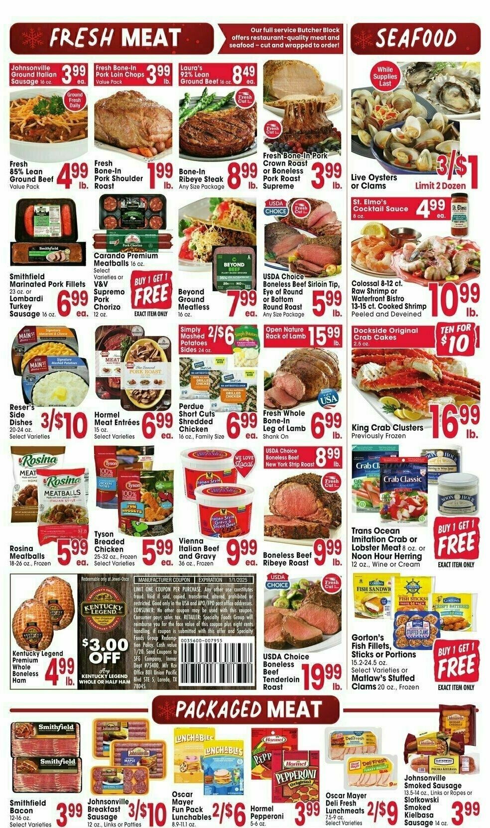 Jewel Osco Weekly Ad from December 11
