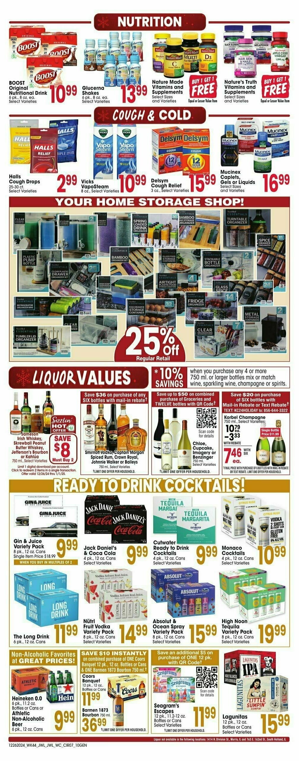 Jewel Osco Weekly Ad from December 26