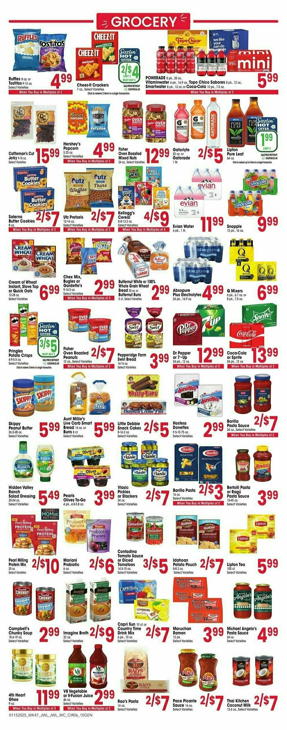 Jewel Osco Weekly Ad from January 15