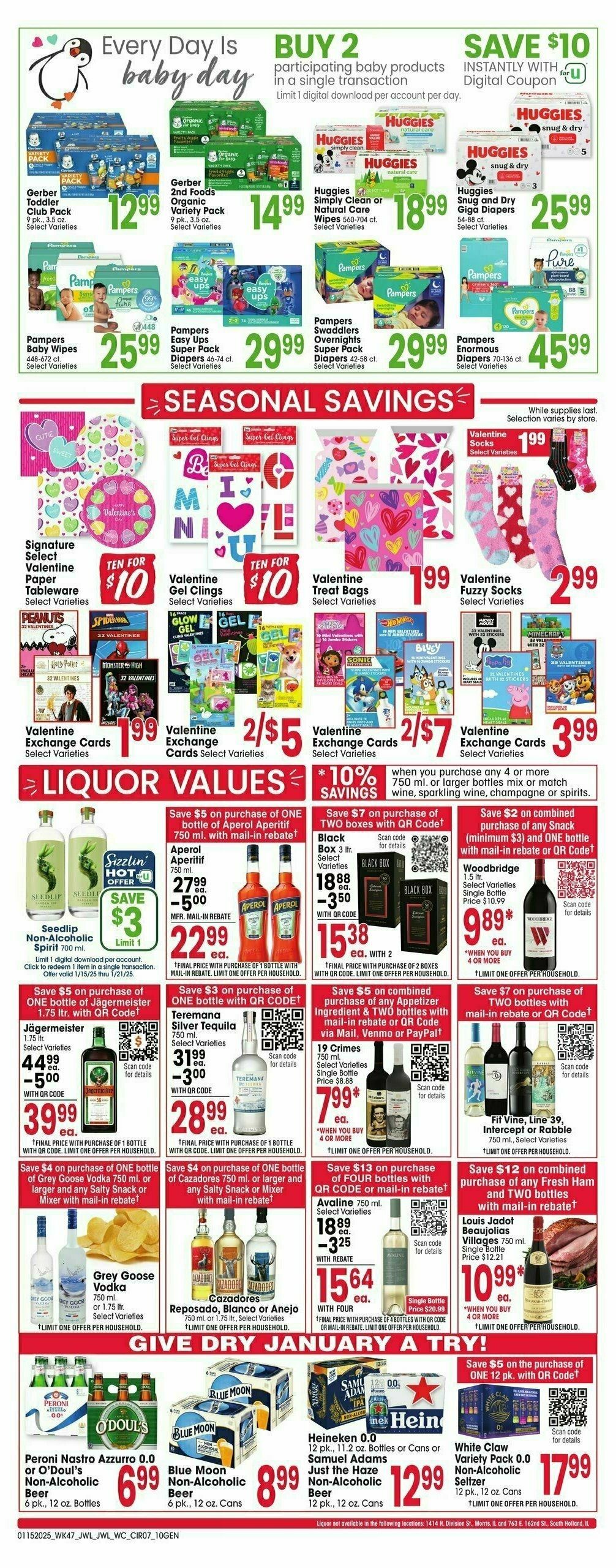 Jewel Osco Weekly Ad from January 15