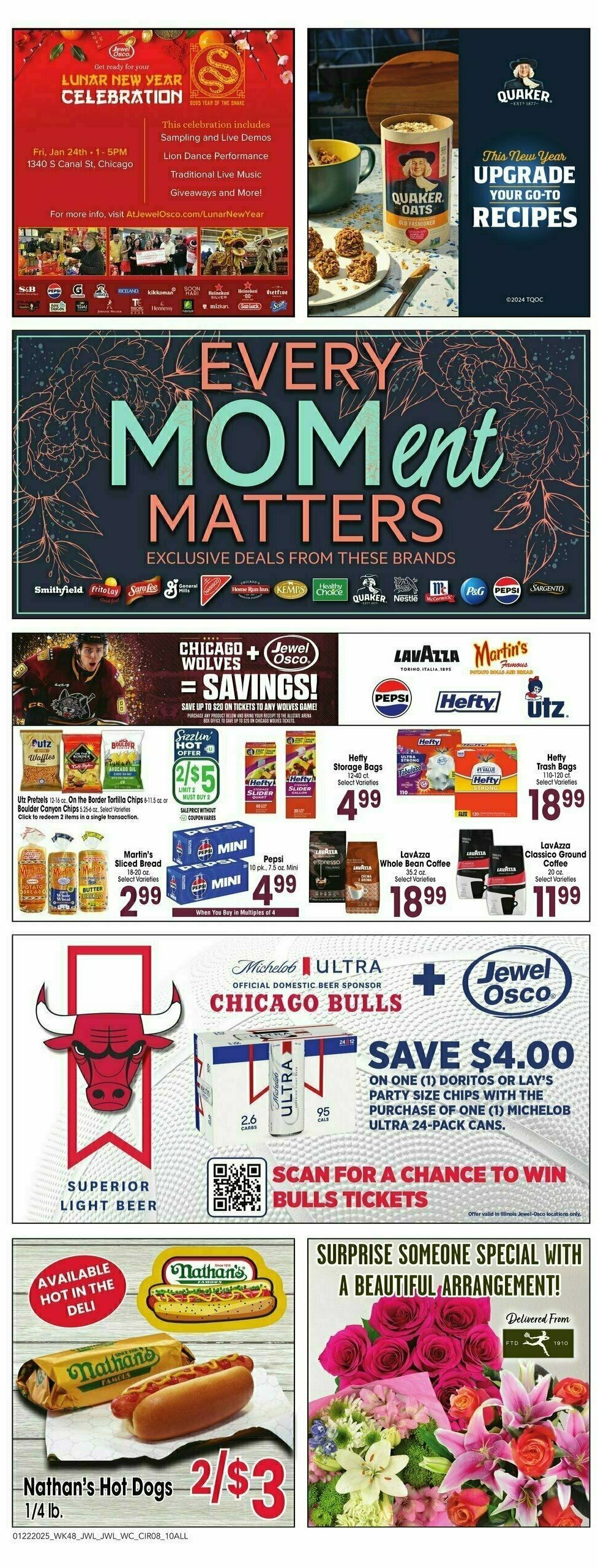 Jewel Osco Weekly Ad from January 22
