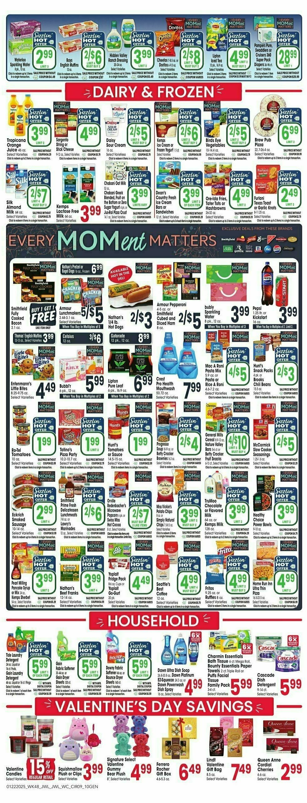 Jewel Osco Weekly Ad from January 22