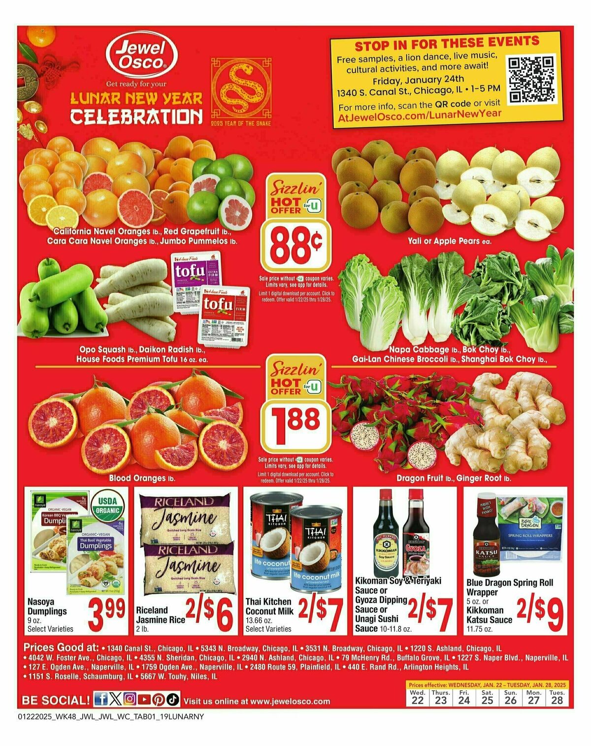 Jewel Osco Specialty Publication Weekly Ad from January 22