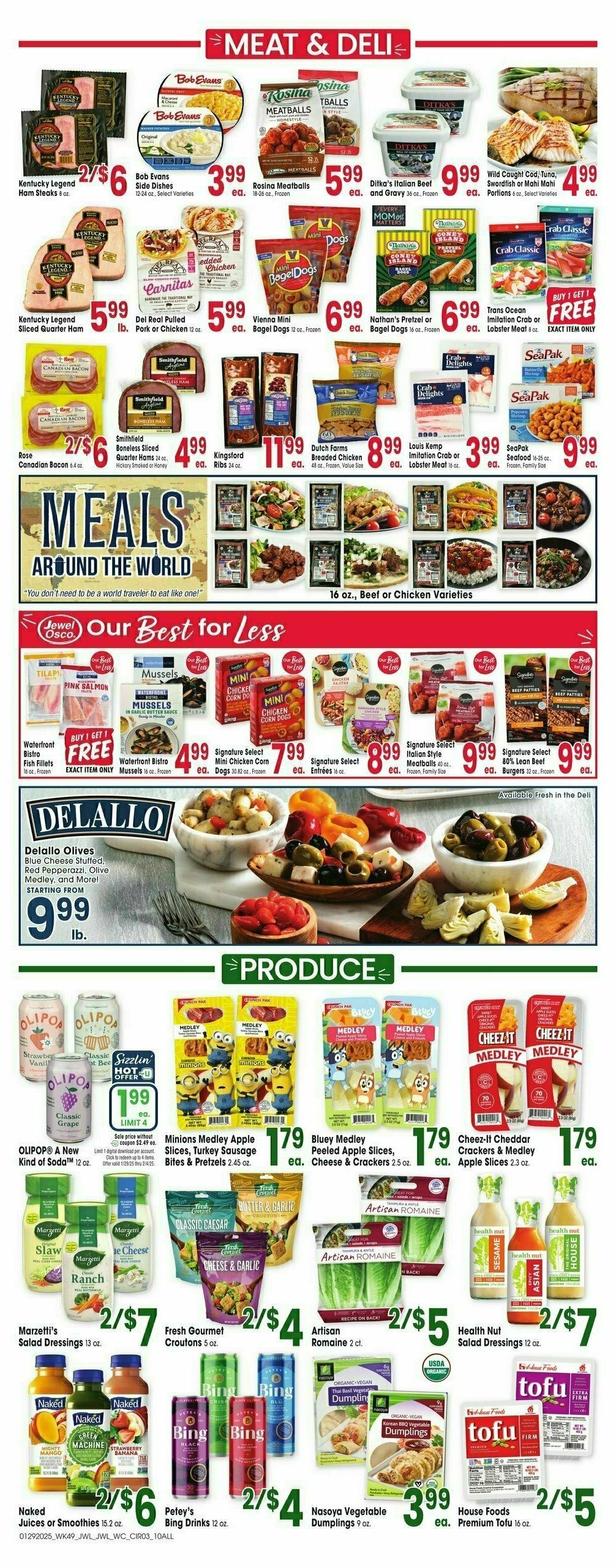 Jewel Osco Weekly Ad from January 29