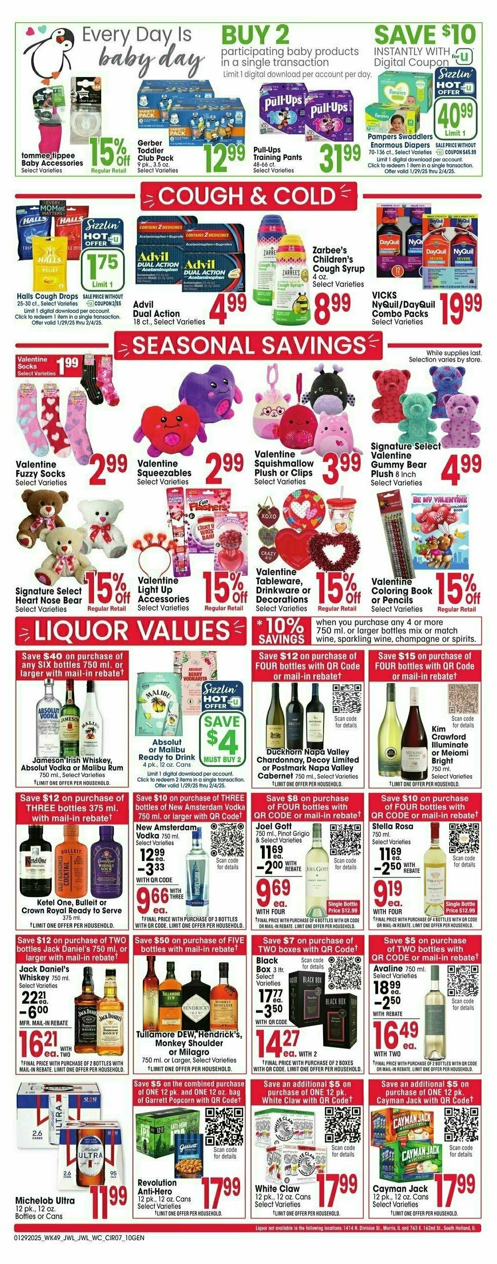 Jewel Osco Weekly Ad from January 29