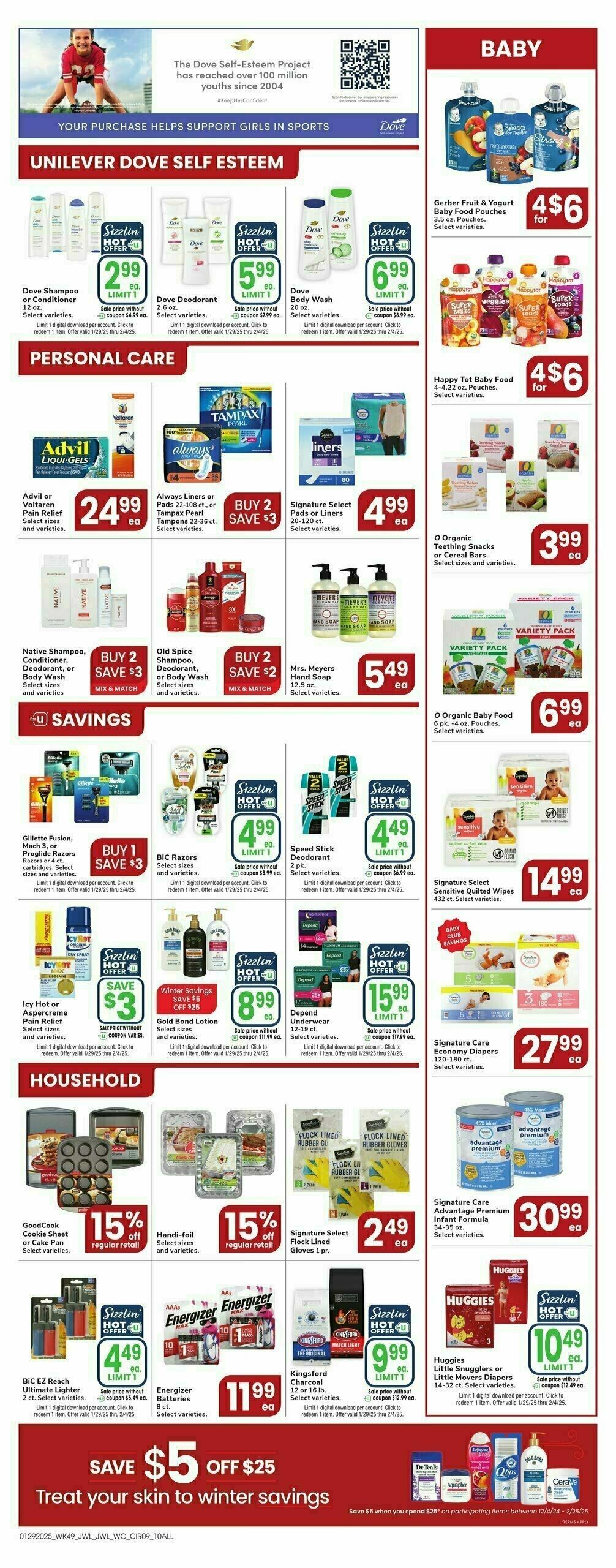 Jewel Osco Weekly Ad from January 29