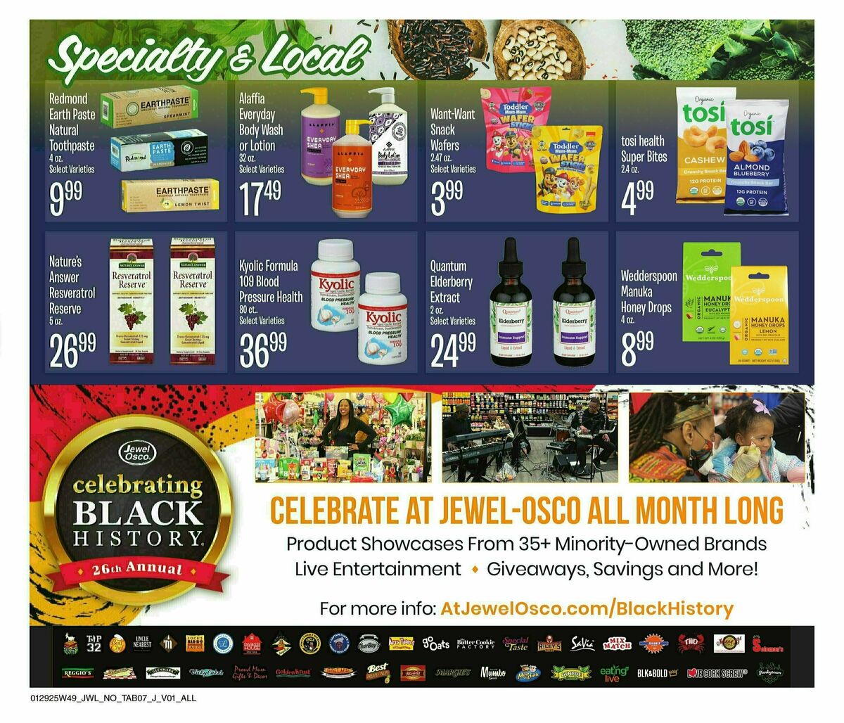Jewel Osco Weekly Ad from January 29