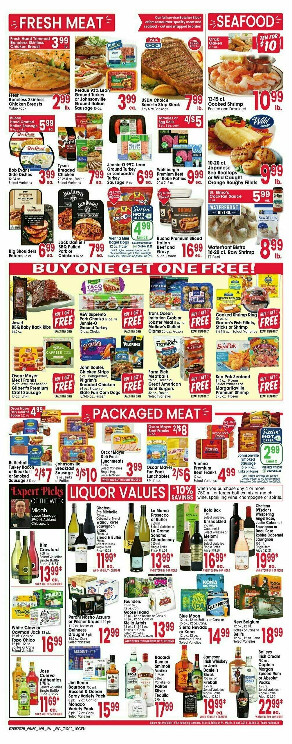 Jewel Osco Weekly Ad from February 5