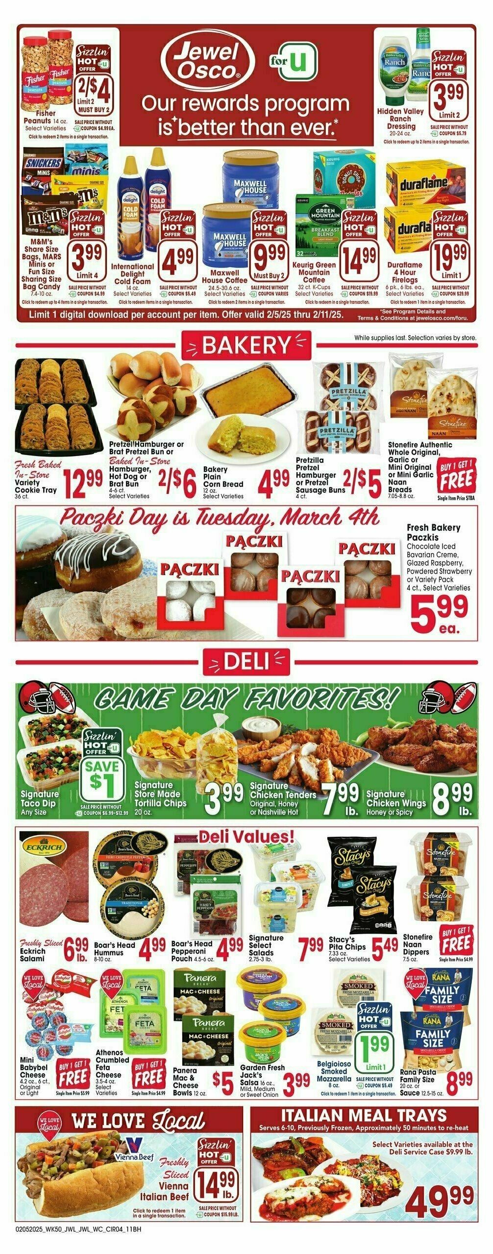 Jewel Osco Weekly Ad from February 5