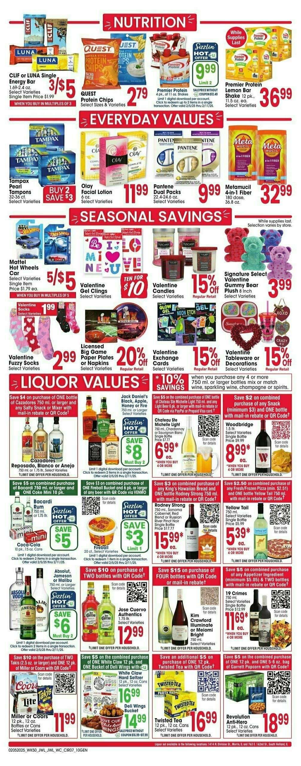 Jewel Osco Weekly Ad from February 5