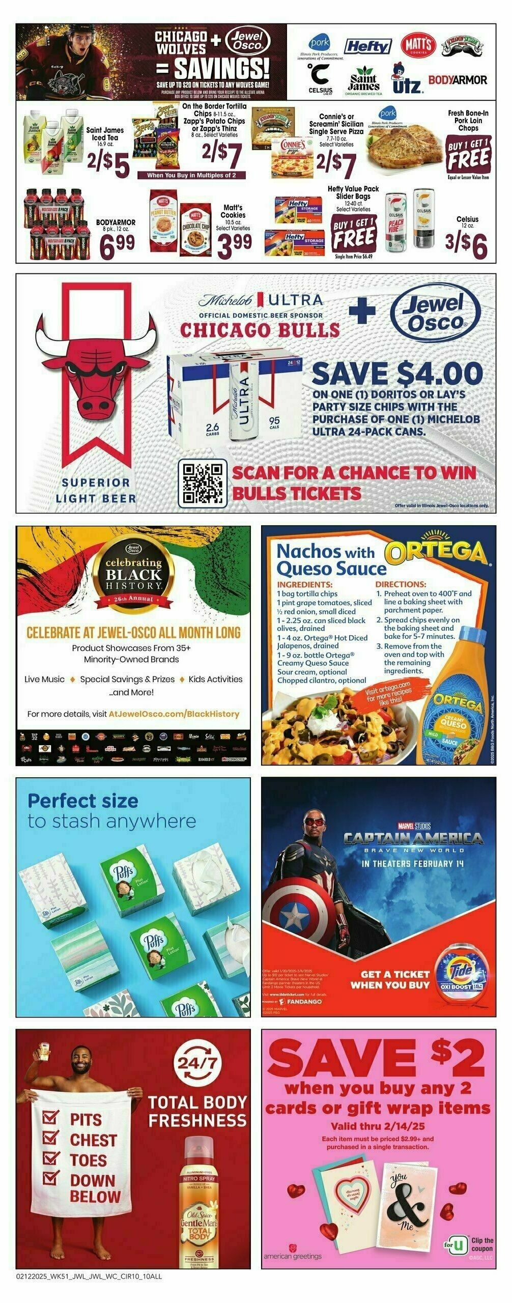 Jewel Osco Weekly Ad from February 12