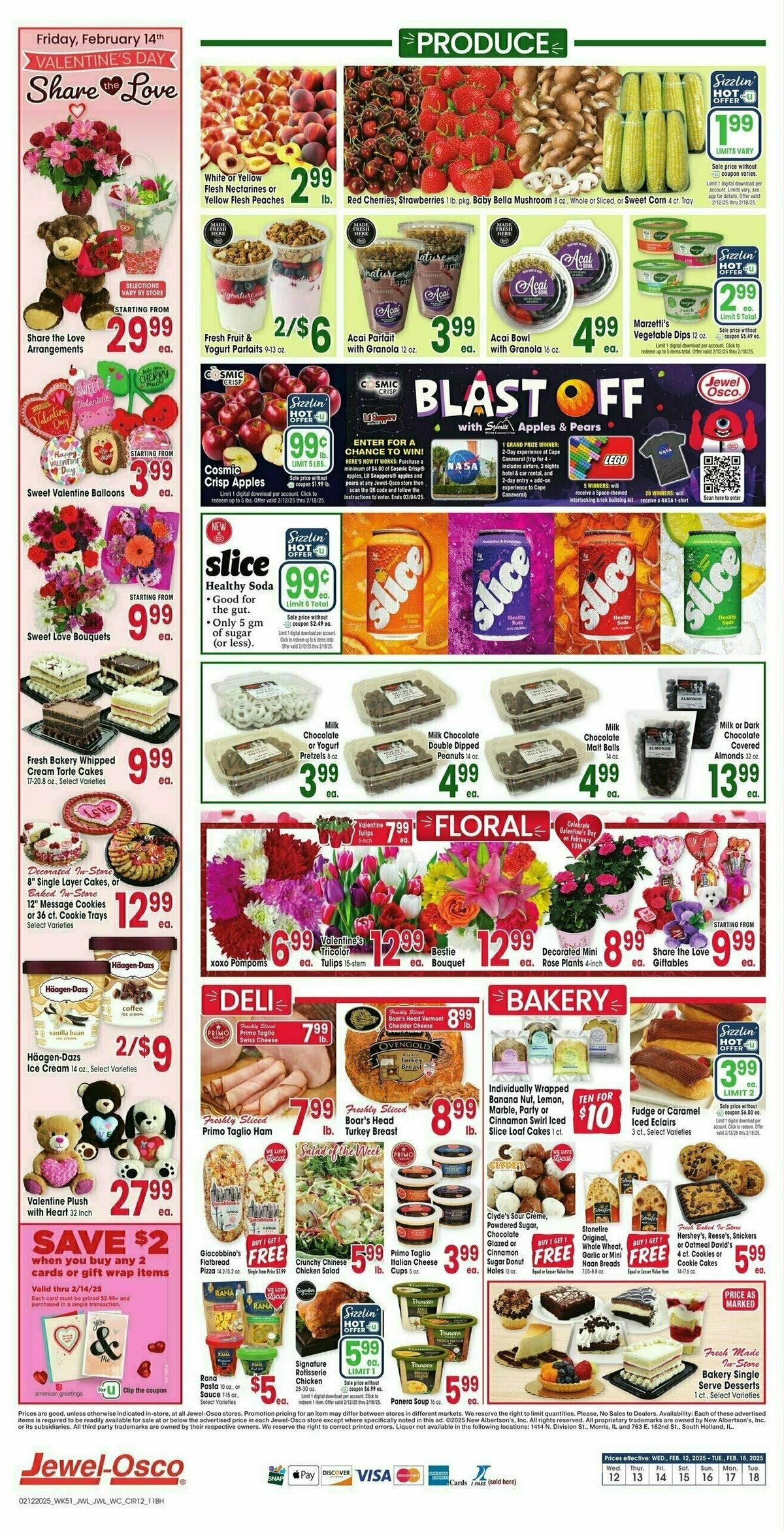 Jewel Osco Weekly Ad from February 12