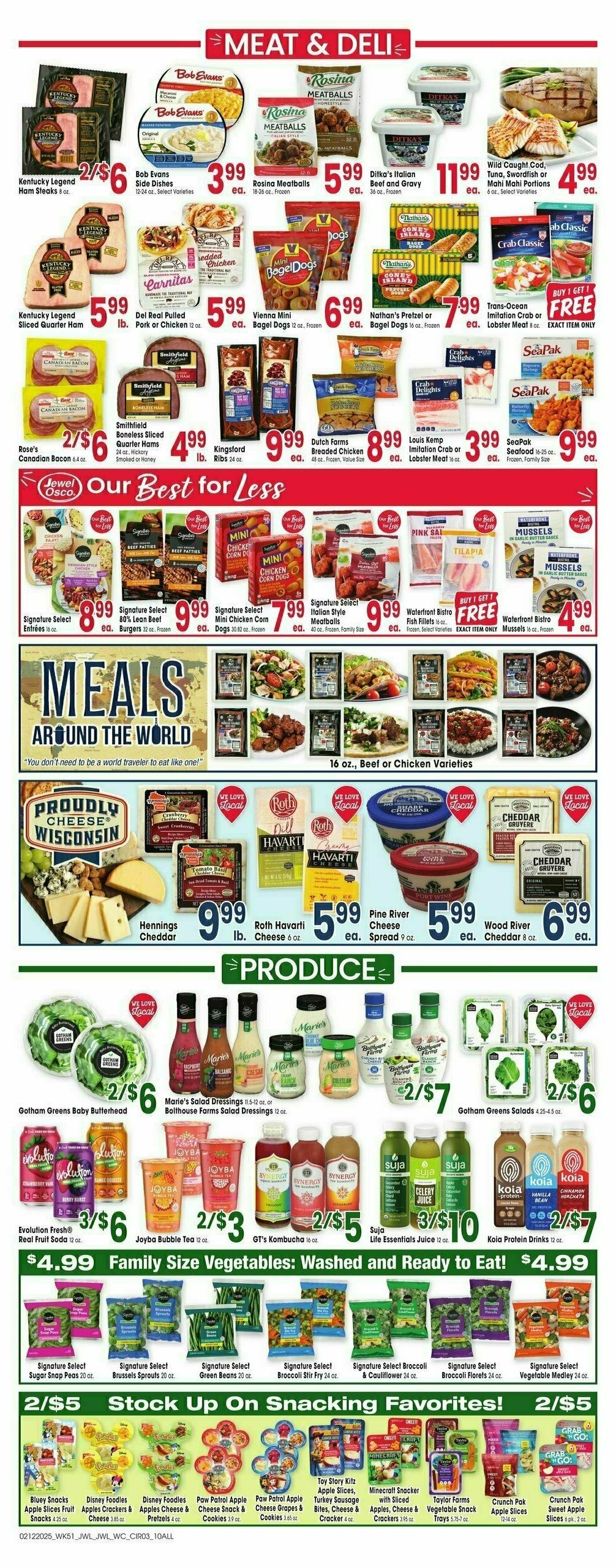 Jewel Osco Weekly Ad from February 12