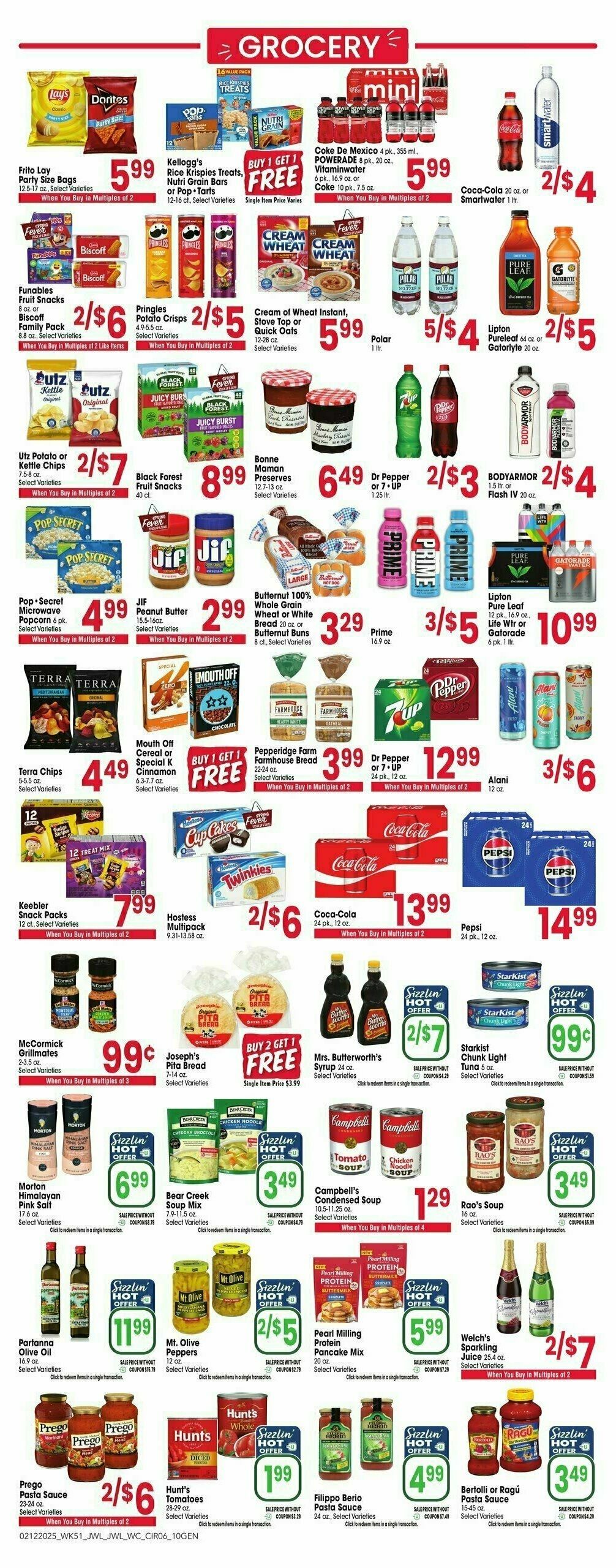 Jewel Osco Weekly Ad from February 12