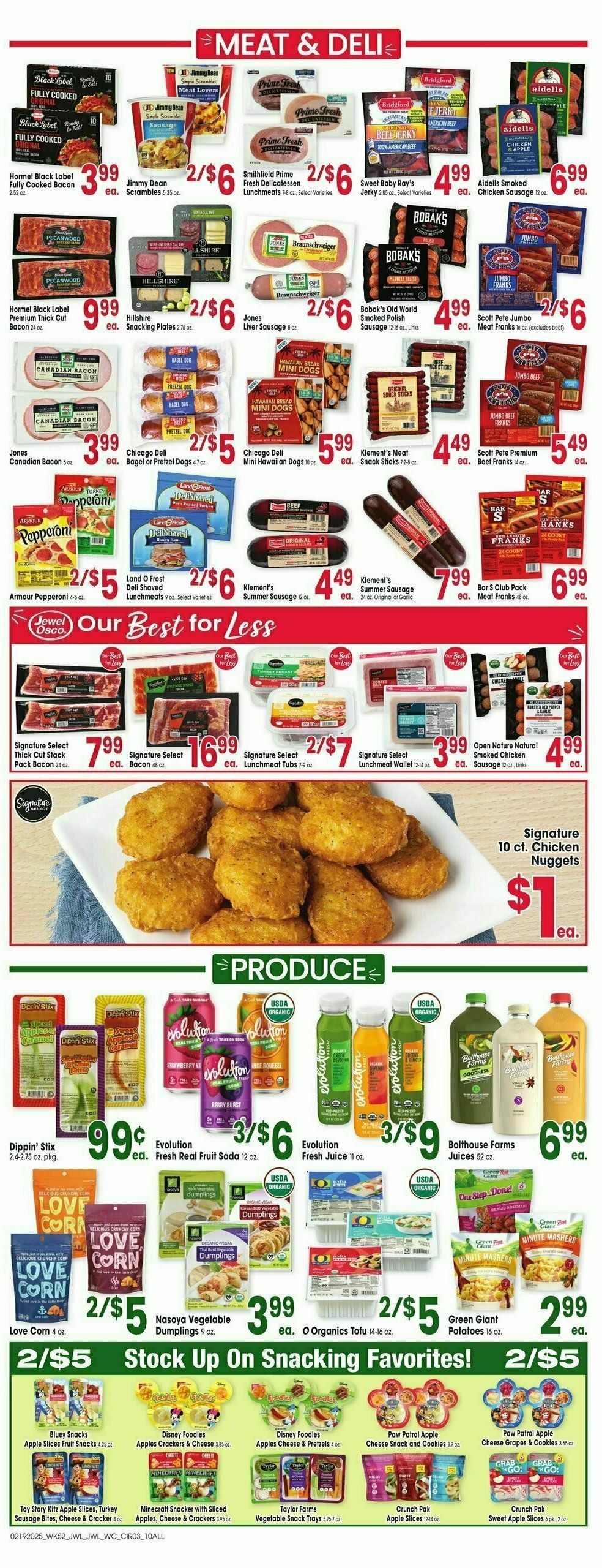 Jewel Osco Weekly Ad from February 19