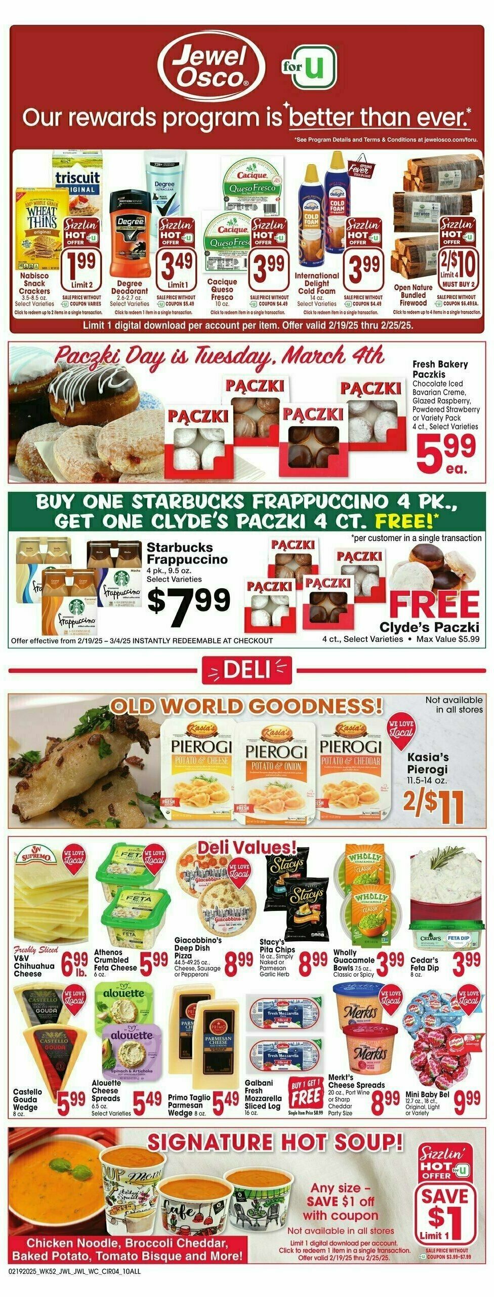 Jewel Osco Weekly Ad from February 19