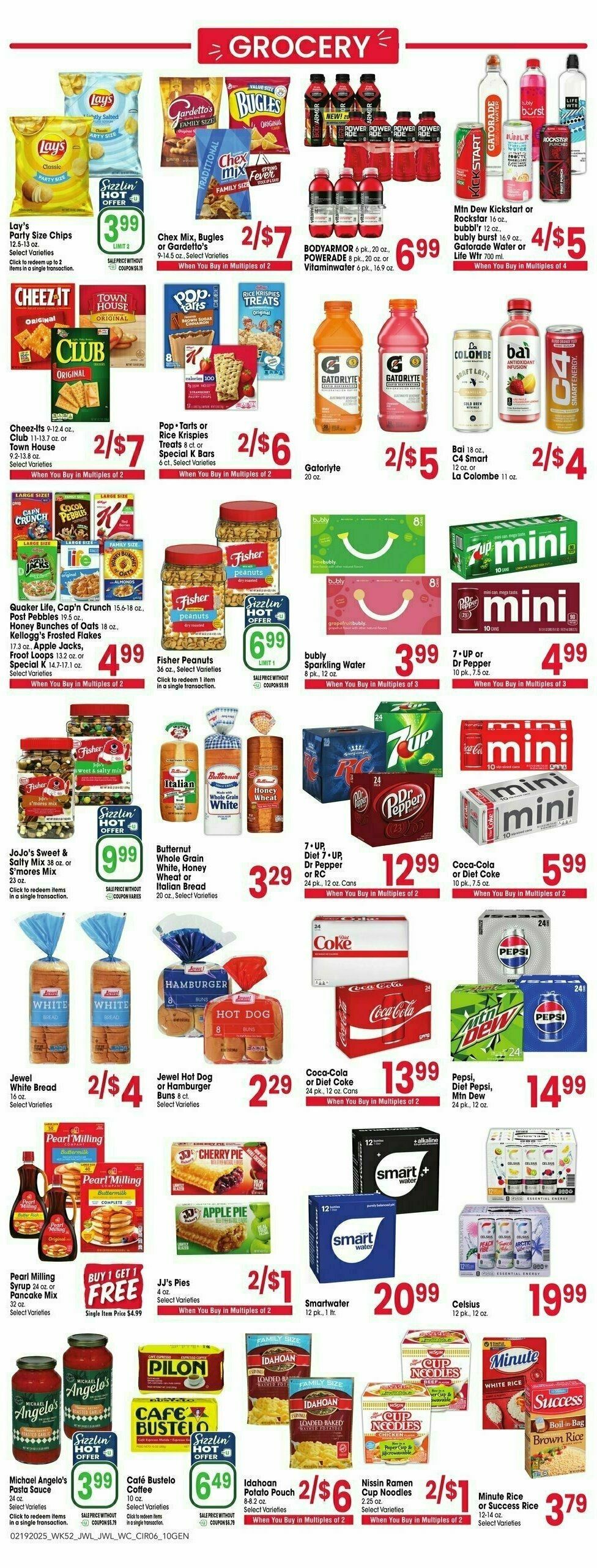 Jewel Osco Weekly Ad from February 19