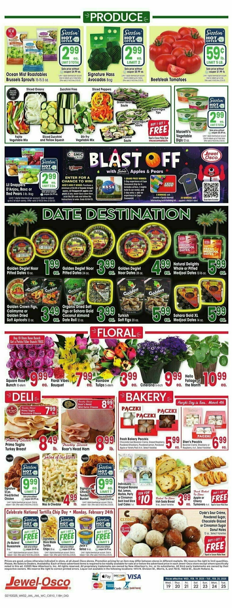 Jewel Osco Weekly Ad from February 19