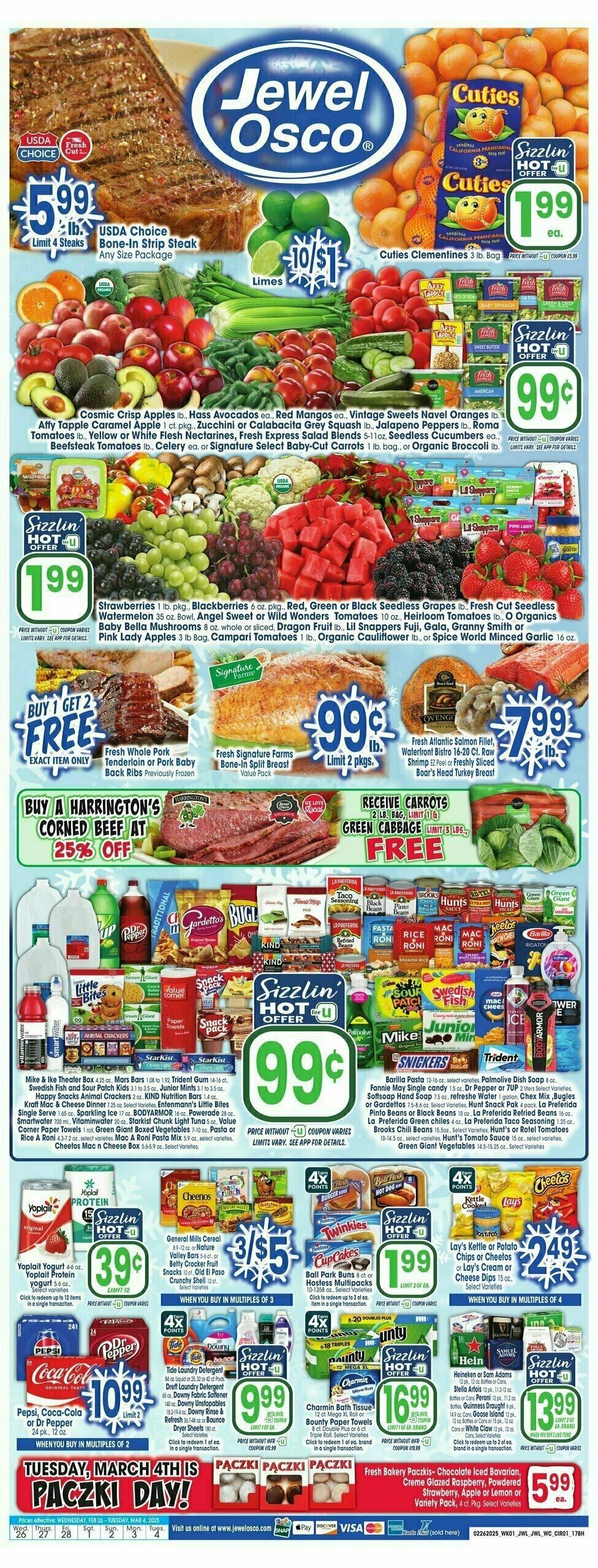 Jewel Osco Weekly Ad from February 26